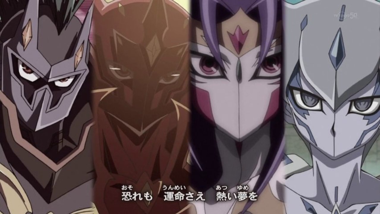 Yu-Gi-Oh! ZEXAL II Ending 3 V10 Challenge the GAME