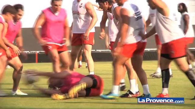 Rugby : les joueurs du RCT reprennent l'entraînement