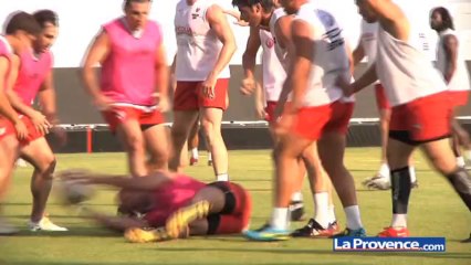 Rugby : les joueurs du RCT reprennent l'entraînement