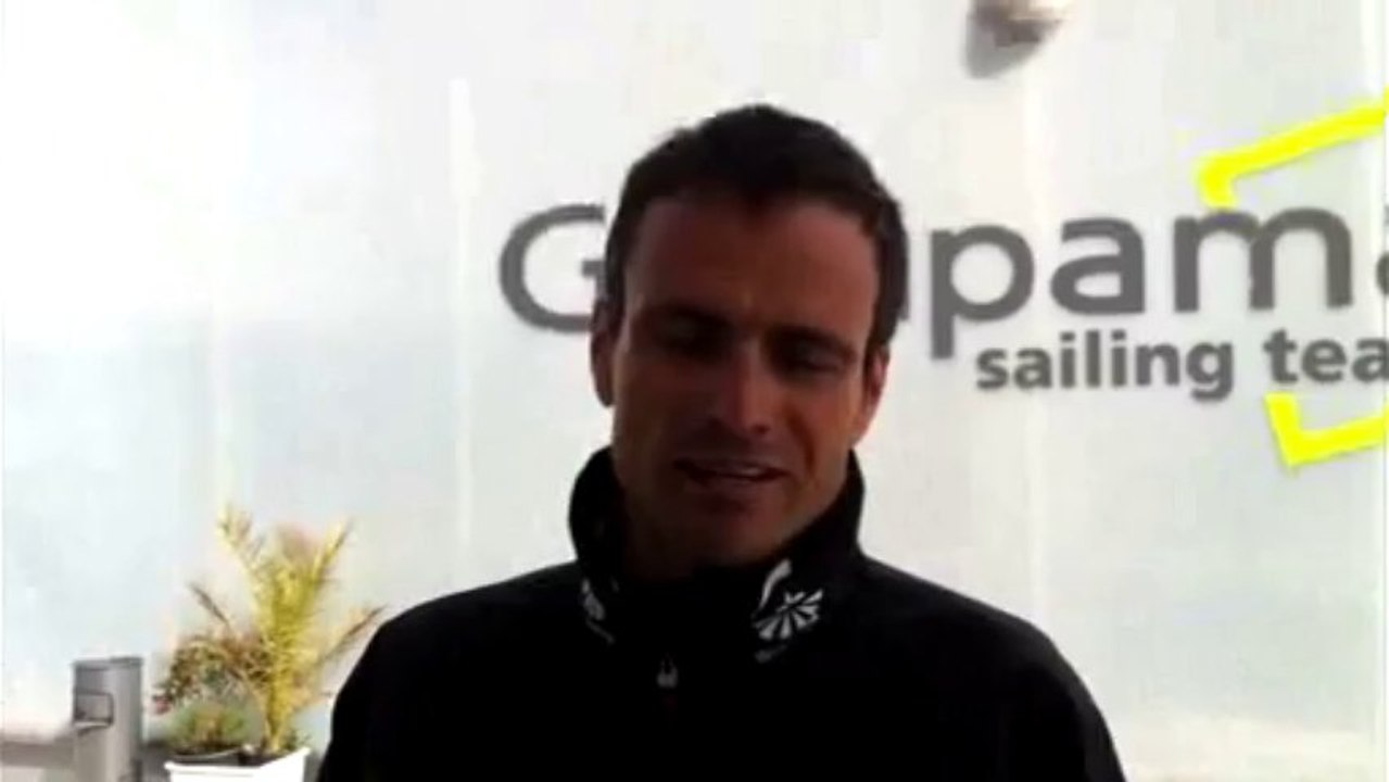 Baptême du Groupama IV de l'Aixois Franck Cammas