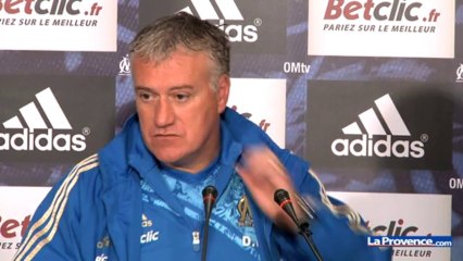 OM-Caen : "Si une équipe a tout à perdre; c'est nous" (Deschamps)