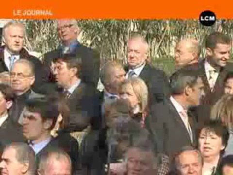 Gaudin présente ses colistiers pour les municipales