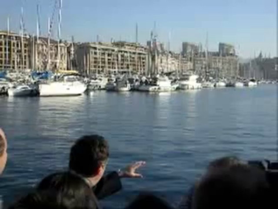 Estaque-Vieux Port; embarquement dans la navette Guérini