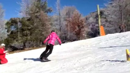 Prenez une leçon de snowboard depuis Montclar