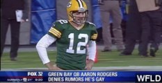 Packers QB Aaron Rodgers Denies Gay Rumors