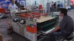 semi automatic carton box  folder gluer machine