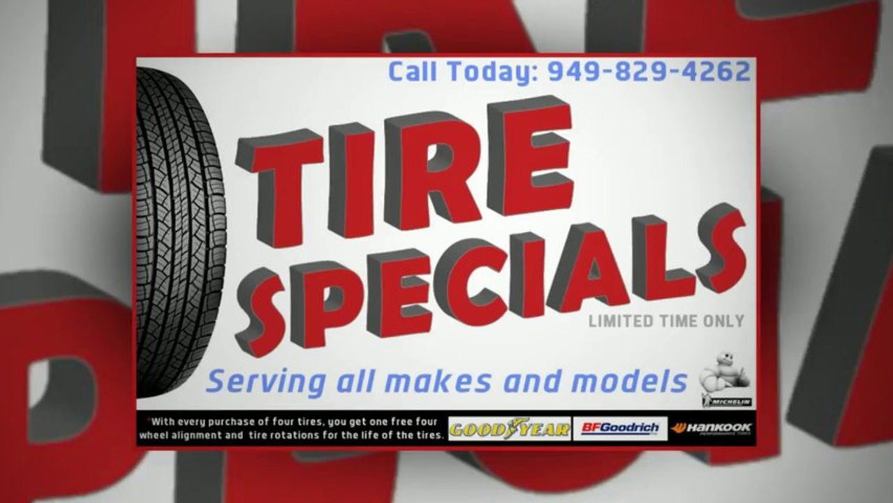 Audi Tire Deals (949) 829-4262 Oil Change Specials