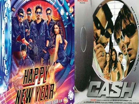 Shahrukhs Happy New Year Poster Inspired By Ajay Devgn Film