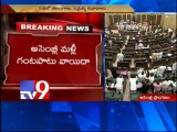 AP Assembly adjourned amid protests over Telangana Bill