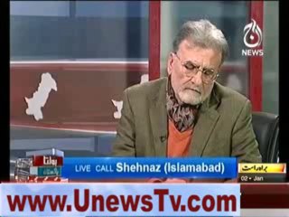 Femalle Caller Ne Nusrat Javed Ko Daant Diya