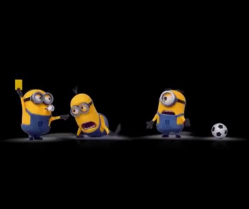 Les minions et le foot !