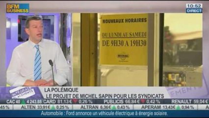 Nicolas Doze: Ouverture le dimanche: Les syndicats font de la résistance - 03/01