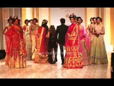 Wonderful event with gorgeous celebrities at Amby Velly India Bridal Fashion Week