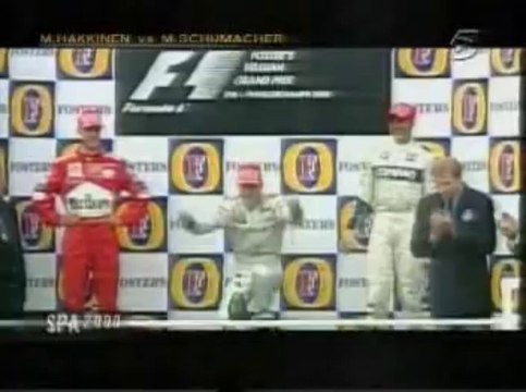 M. Hakkinen vs M. Schumacher - Σπα 2000