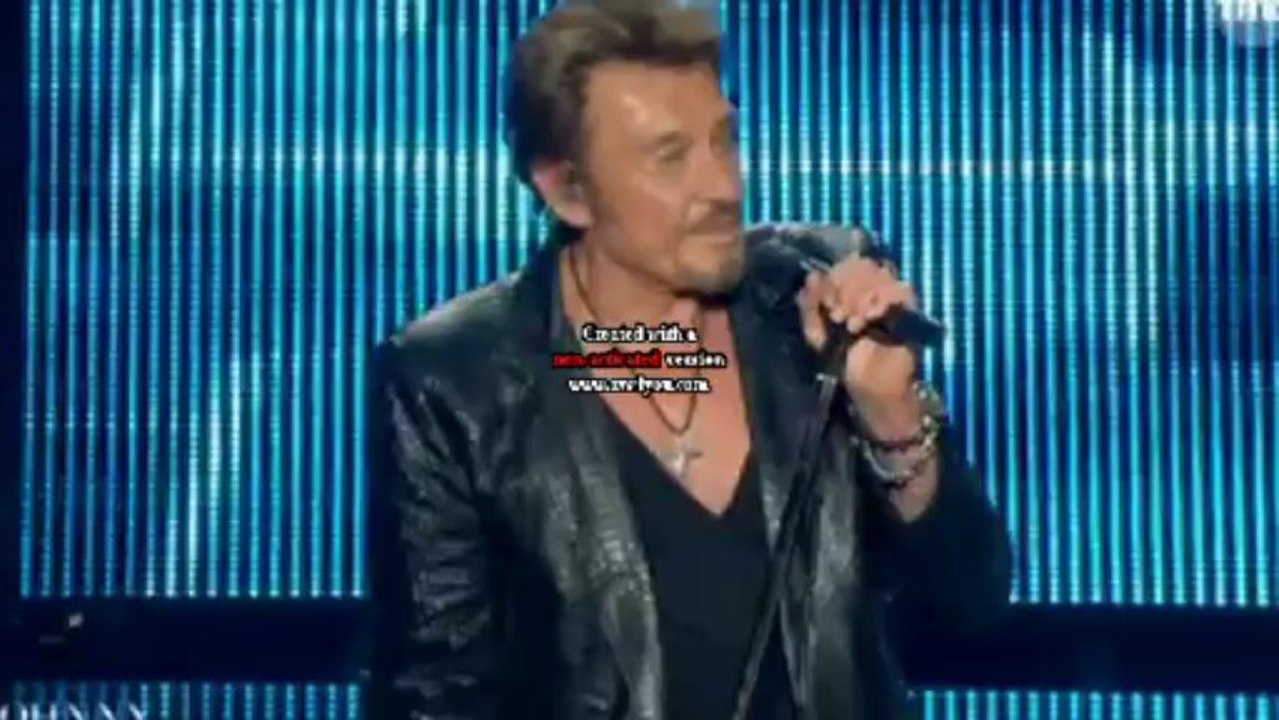 JOHNNY a BERCY 1ére partie..!
