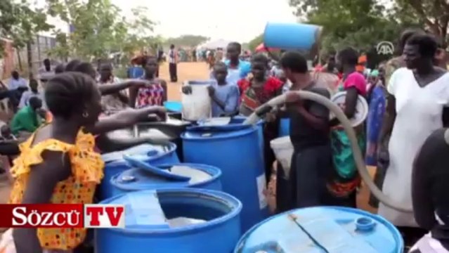 Sudanlı sivillerin kamplarda yaşam mücadelesi