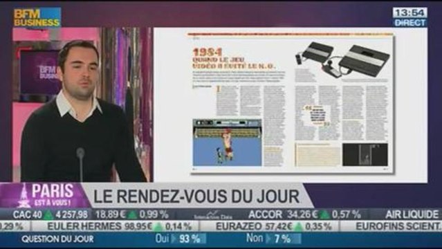 Le rendez-vous du jour: Bruno Pennes, rédacteur en chef de JV Magazine, dans Paris est à vous - 03/01