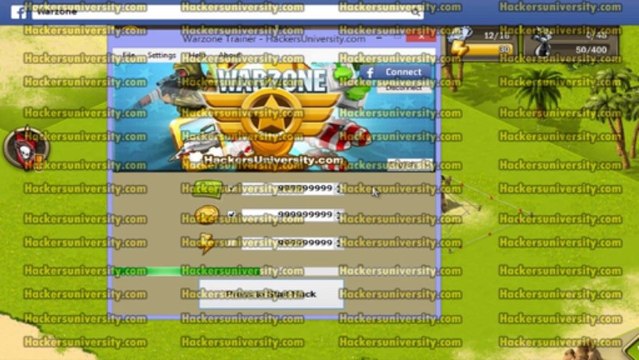 Warzone Hack, Cheats, Trainer for Facebook