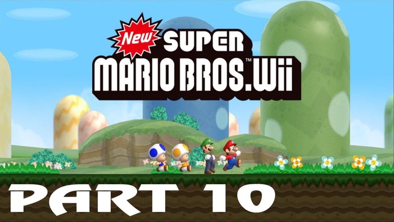 New Super Mario Bros. Wii - Walkthrough Part 10