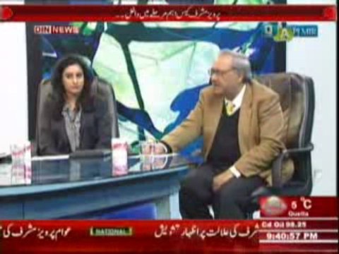 Q & A with PJ Mir (Sabik Sadar Parvez Musharraf Peshi Ke Lye Nikle .... Hospital Jaa Pohanche) 2nd January 2014