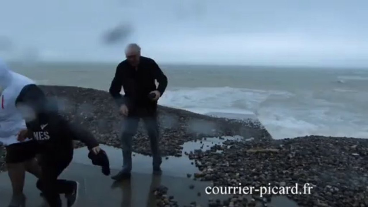 Coup de vent à Mers-les-Bains
