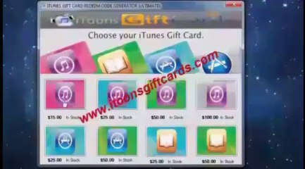 iTunes Gift Card Generator 2014[Updated JANUARY  2014]