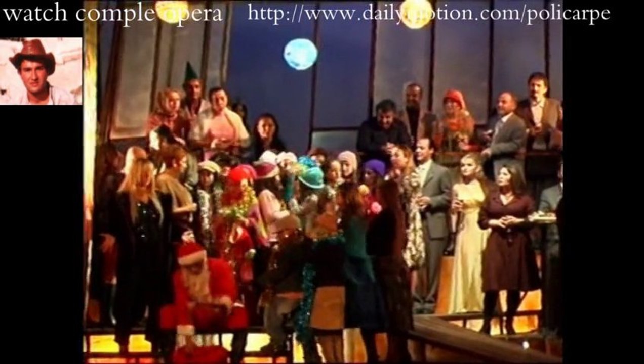 La Boheme  ,Act 2 Scene 1 : Chorus & Soloists Premier Ensemble de Agao ,part2 -Smyrna State Opera and Ballet