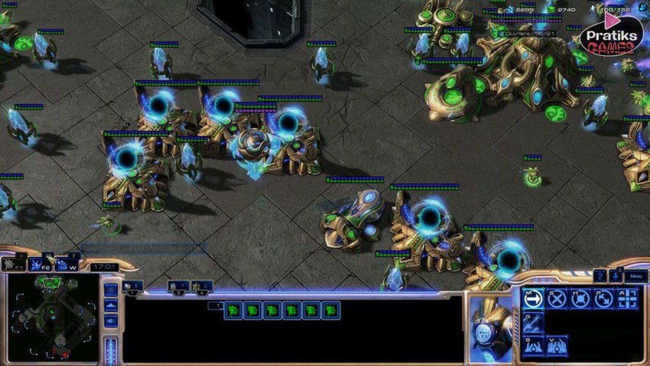 Starcraft II - Comment gérer ses unités avec les raccourcis clavier