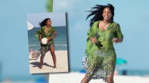 Kelly Rowland disfrutó un día en la playa en un hermoso biquini