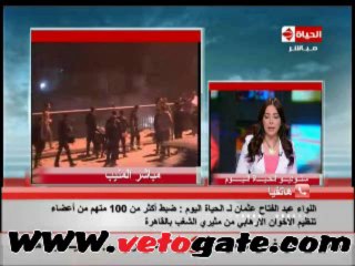 اتصال مساعد وزيرالداخلية على قناة الحياة