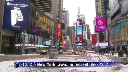 Etats-Unis: tempête de neige dans le nord-est