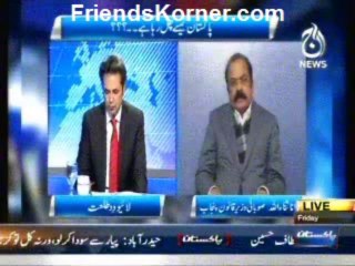 Live With Talat on AAJ News on -3rd  January 2014