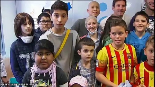 Messi pone la magia en el entrenamiento a puertas abiertas