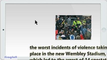 Photos .. Cases of football violence in 2013