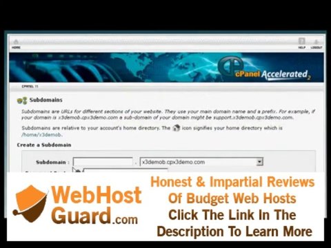 Learn WordPress - Add subdomains to your cPanel hosting