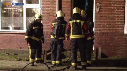 Forse woningbrand in Winschoten - RTV Noord