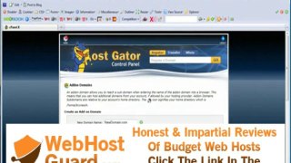 How to setup an addon domain on a Hostgator hosting plan