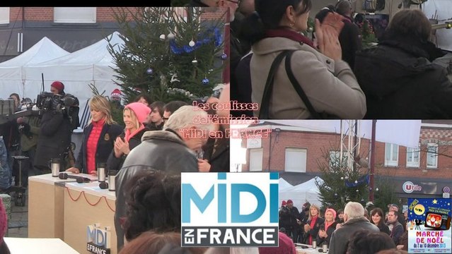 Midi en France à Orchies,les coulisses de l'émission matinale de France 3