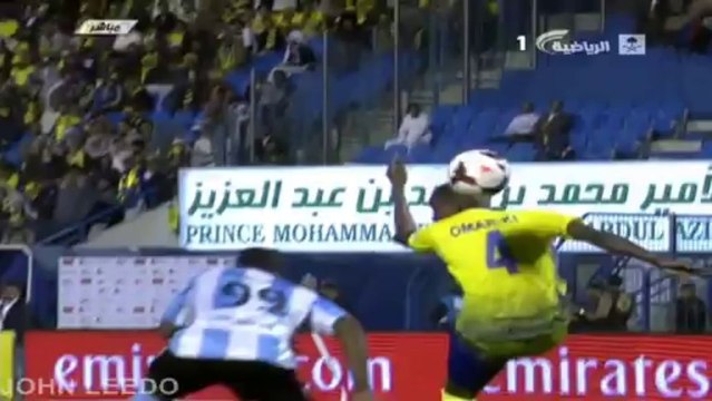 هدف #النهضة الأول على #النصر #دوري #جميل الجولة 16