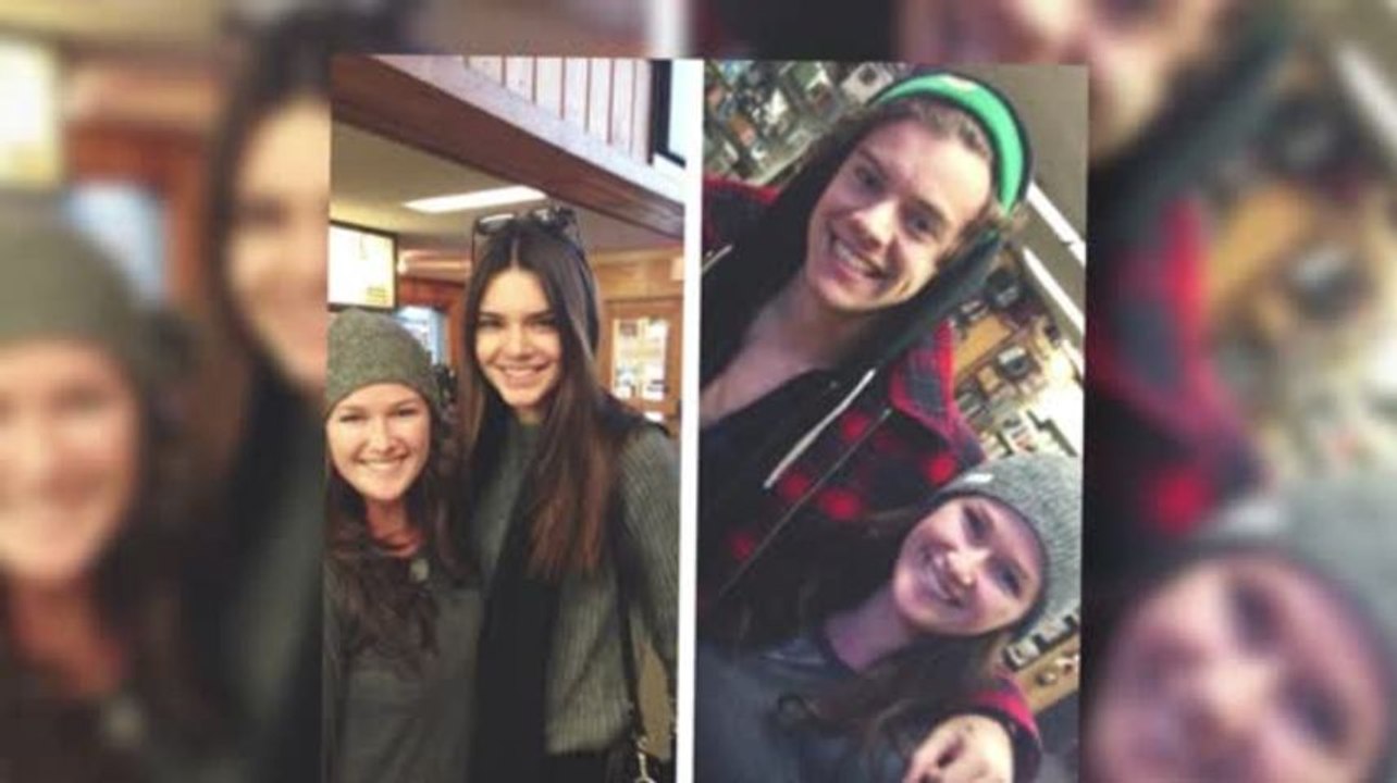 Kendall Jenner and Harry Styles Pose For Their First Photo of 2014