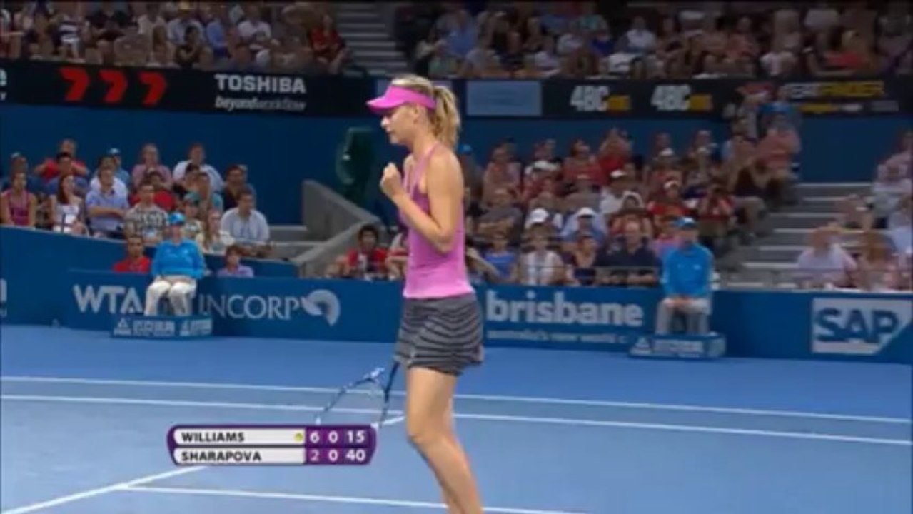 Brisbane: Giganten-Duell Williams vs. Sharapova