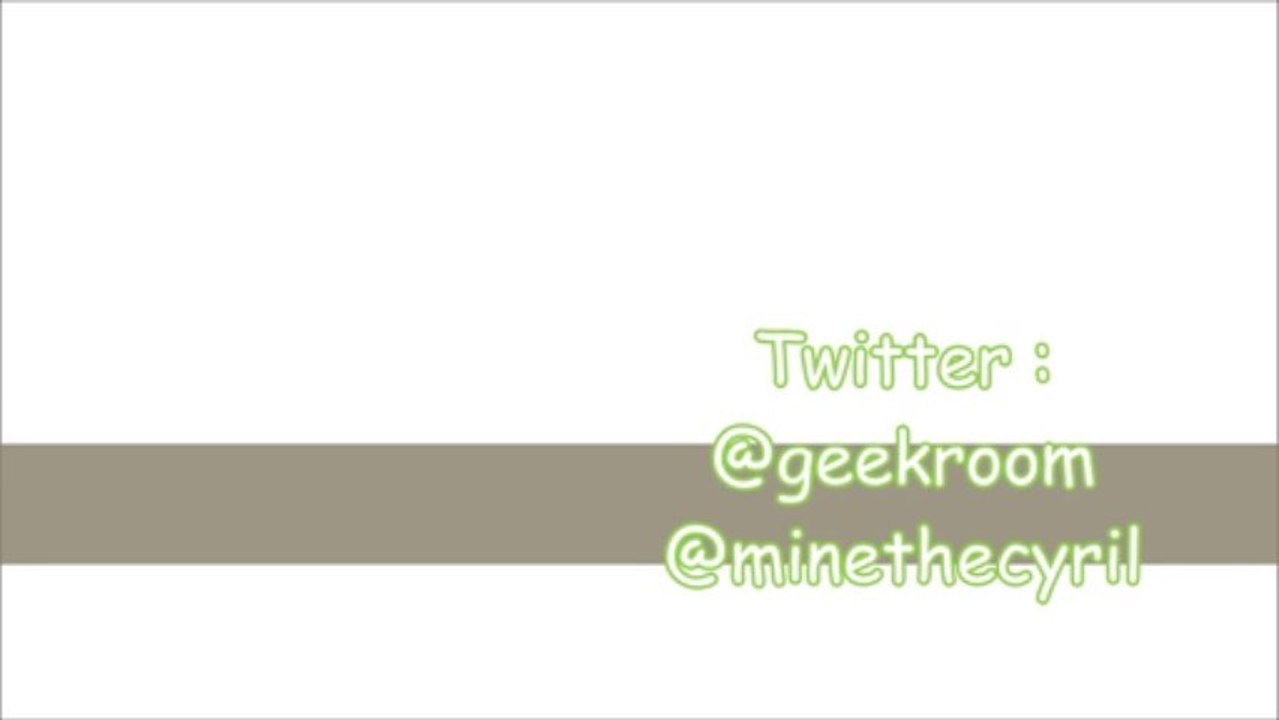 Geek's room - Live
