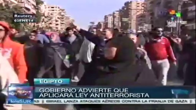 Muestran apoyo en Egipto a Hermanos Musulmanes