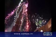 Dubai welcomes New Year (2014) with stunning fireworks (Promo)