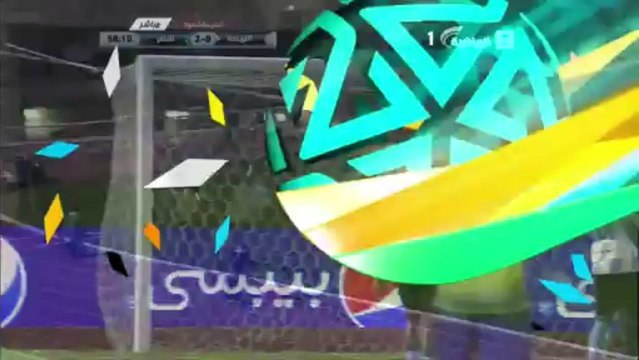 هدف النصر الثاني من يحيى الشهري في النهضة - النهضة 1-4 النصر - دوري جميل 03/01/2014 HD