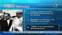 Pablo Neruda, poeta y activista político chileno