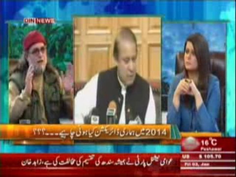 The Debate with Zaid Hamid (2014 main hamari direction kya honi chahey .... -) 3rd January 2014