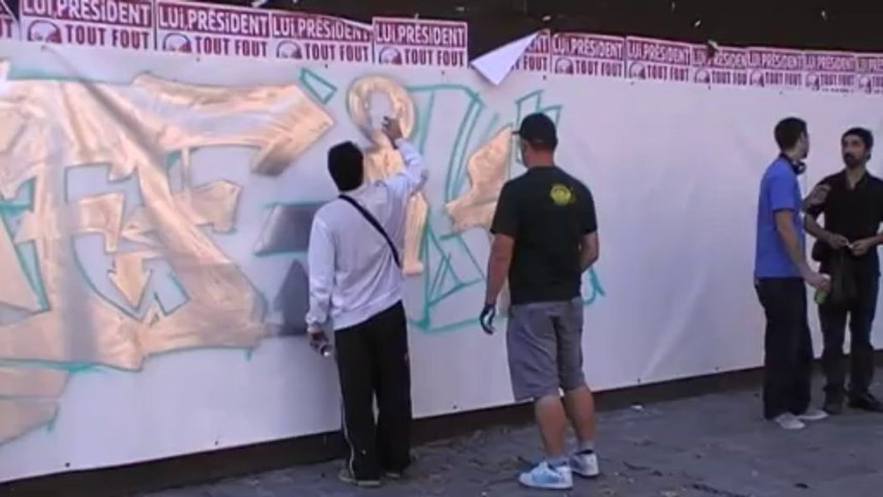 Graffiti Festival Graff-ik'Art Gare Lyon Part Dieu Septembre 2013