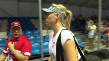 Brisbane - Sharapova lamenta la derrota ante Serena
