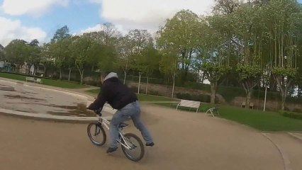 Bmx Accident At The Park